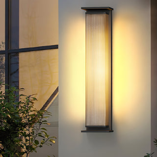 Modern Rectangular Box Outdoor Wall Lamp