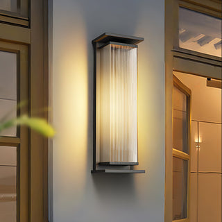 Modern Rectangular Box Outdoor Wall Lamp