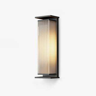 Modern Rectangular Box Outdoor Wall Lamp