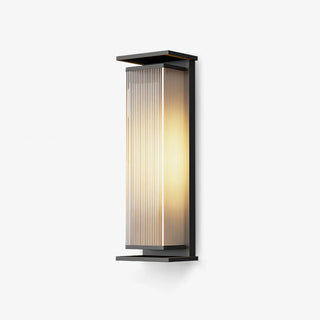 Rectangular Box Acrylic Outdoor Wall Lamp