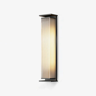 Rectangular Box Acrylic Outdoor Wall Lamp