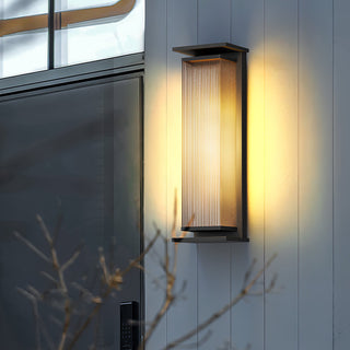 Modern Rectangular Box Outdoor Wall Lamp