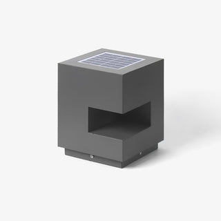 Modern Regular Cube Post Outdoor Light