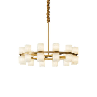 Modern Tabitha Alabaster Chandelier