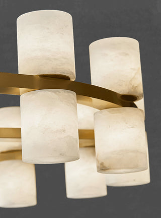 Modern Tabitha Alabaster Chandelier