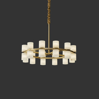 Modern Tabitha Alabaster Chandelier