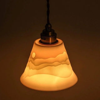 Mountains Shadow Ceramic  Pendant Lamp