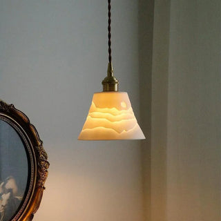 Mountains Shadow Ceramic  Pendant Lamp
