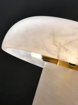 Mushroom Type Alabaster Table Lamp