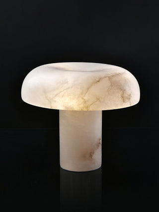 Mushroom Type Alabaster Table Lamp