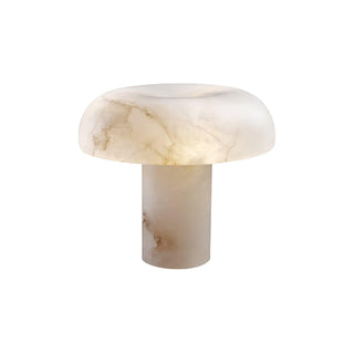 Mushroom Type Alabaster Table Lamp