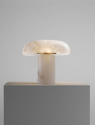 Mushroom Type Alabaster Table Lamp