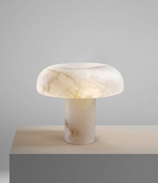 Mushroom Type Alabaster Table Lamp