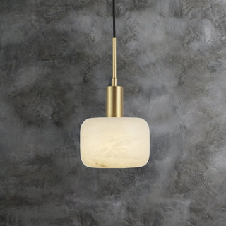 Natural Alabaster Small Pendant Light