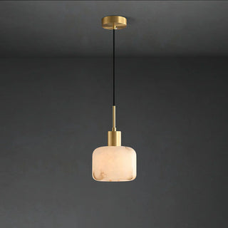 Natural Alabaster Small Pendant Light