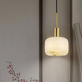 Natural Alabaster Small Pendant Light