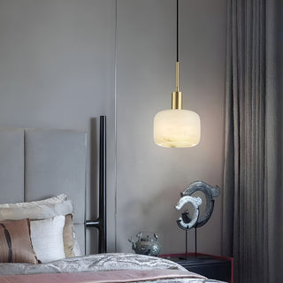 Natural Alabaster Small Pendant Light