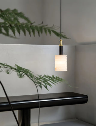 Natural Alabaster Small Pendant Light