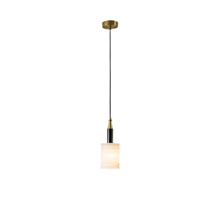 Natural Alabaster Small Pendant Light