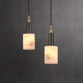 Natural Alabaster Small Pendant Light