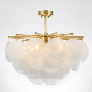 Disc Glass Nimbus Chandelier