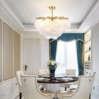 Disc Glass Nimbus Chandelier