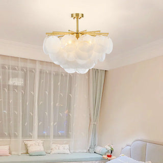 Disc Glass Nimbus Chandelier