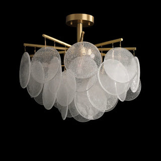 Disc Glass Nimbus Chandelier