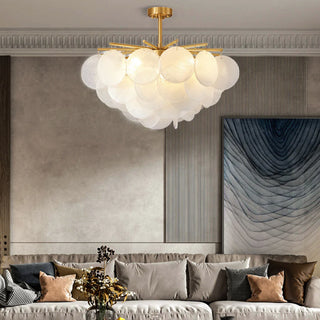 Disc Glass Nimbus Chandelier