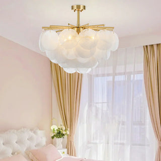 Disc Glass Nimbus Chandelier