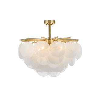 Disc Glass Nimbus Chandelier
