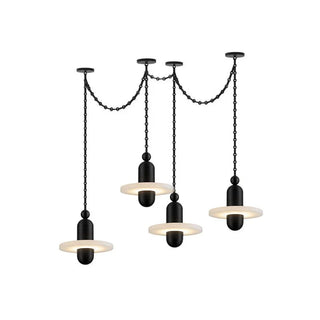 Hollis Ringed Swag Chain Chandelier