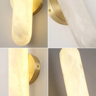 Oval Alunari Alabaster Wall Sconce