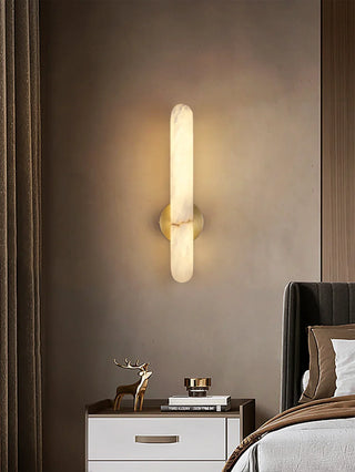 Oval Alunari Alabaster Wall Sconce