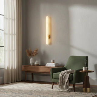 Oval Alunari Alabaster Wall Sconce