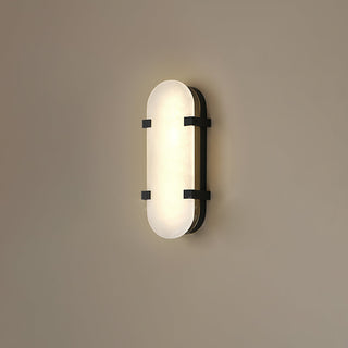 Oval Calla Alabaster Wall Sconce