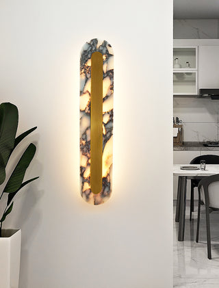 Oval Marble Marmo Wall Lamp