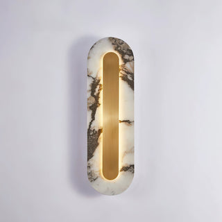 Oval Marble Marmo Wall Lamp