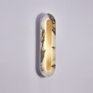 Oval Marble Marmo Wall Lamp