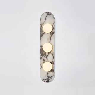 Oval Marble Modulo Glass Wall Lamp