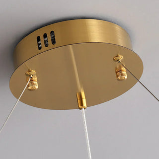 Pearl Alabaster Necklace Round Chandelier