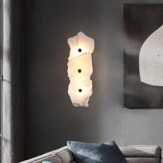 PETRA I Wall Sconce. Petra Wall Lamp. Art Marble Wall Sconce. Creative Wall Lamp from natural Marble.