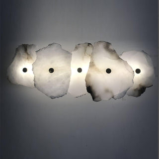 PETRA I Wall Sconce. Petra Wall Lamp. Art Marble Wall Sconce. Creative Wall Lamp from natural Marble.