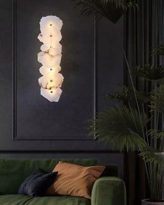 PETRA I Wall Sconce. Petra Wall Lamp. Art Marble Wall Sconce. Creative Wall Lamp from natural Marble.