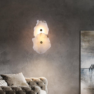 PETRA I Wall Sconce. Petra Wall Lamp. Art Marble Wall Sconce. Creative Wall Lamp from natural Marble.