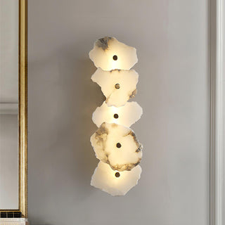 PETRA I Wall Sconce. Petra Wall Lamp. Art Marble Wall Sconce. Creative Wall Lamp from natural Marble.