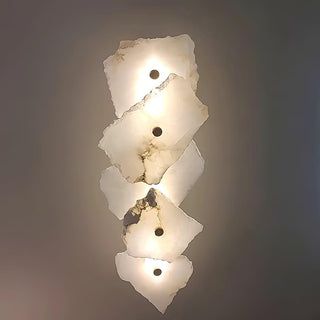 PETRA I Wall Sconce. Petra Wall Lamp. Art Marble Wall Sconce. Creative Wall Lamp from natural Marble.