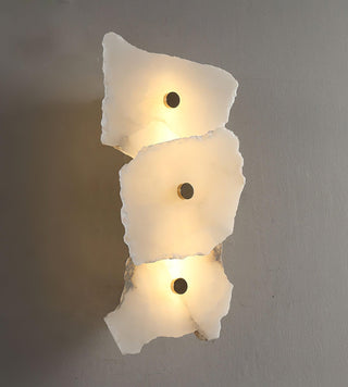 PETRA I Wall Sconce. Petra Wall Lamp. Art Marble Wall Sconce. Creative Wall Lamp from natural Marble.