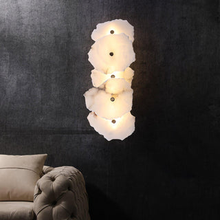 PETRA I Wall Sconce. Petra Wall Lamp. Art Marble Wall Sconce. Creative Wall Lamp from natural Marble.