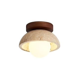 Piedra Travertine Ceiling Light